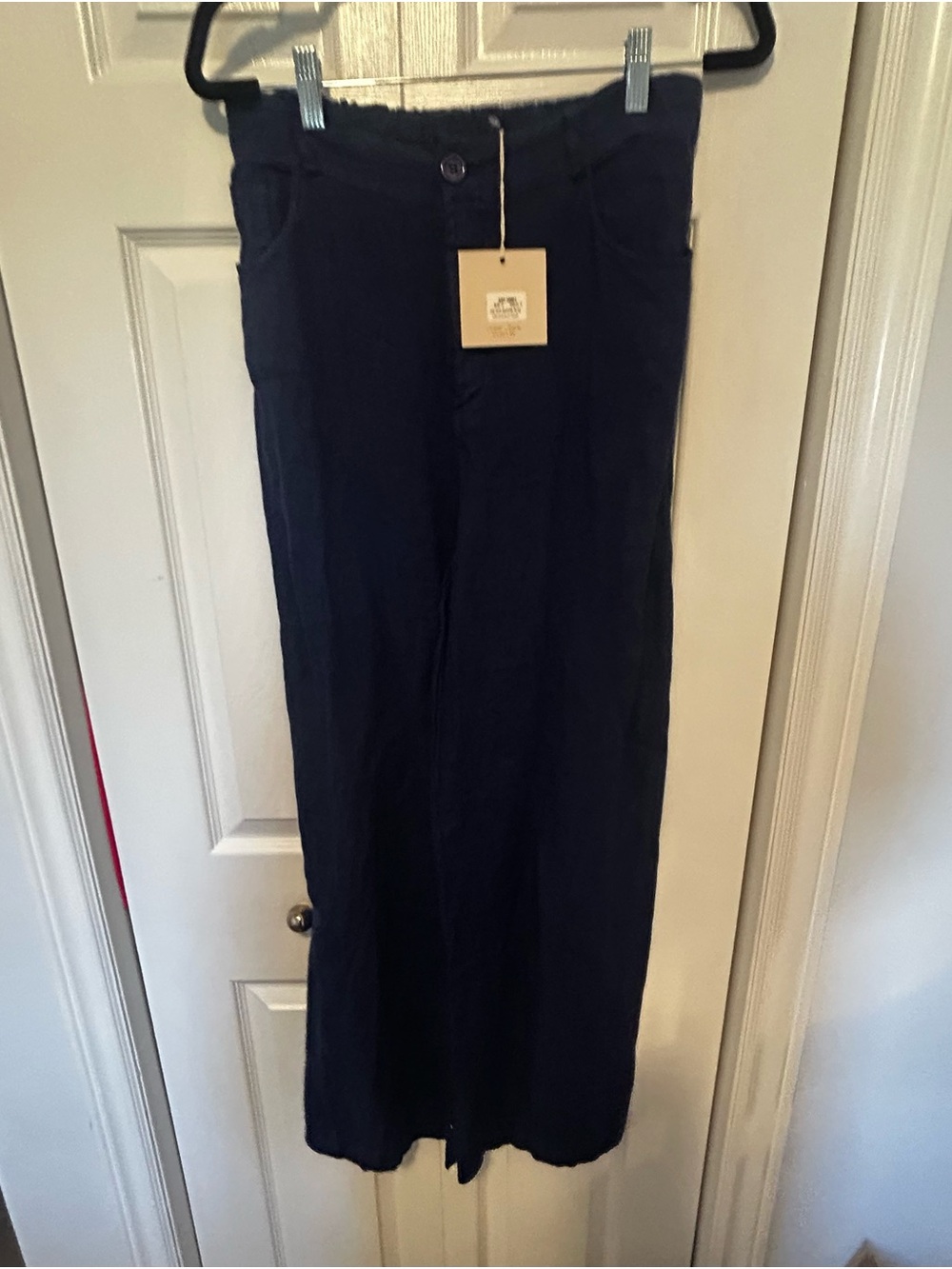 Giusy Made in Italy 100% linen pants (NWT)